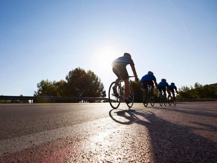 Course vélo route